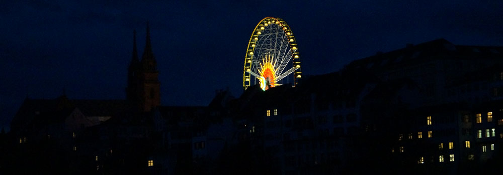 Basel in the night