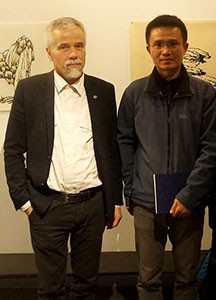 Kestutis Vasiliunas with XiaoFei Li
