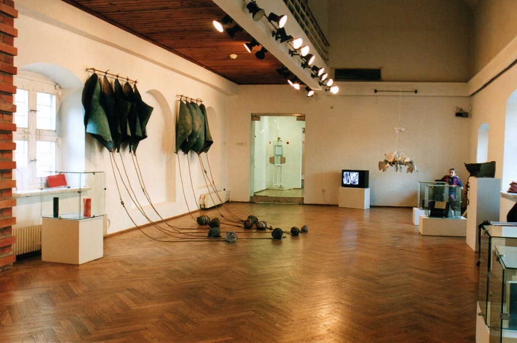 Artist's book installation of Sabine Hoffmann