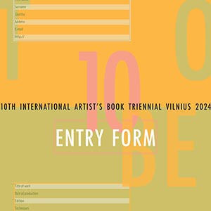 9th International Artist’s Book Triennial Vilnius 2021